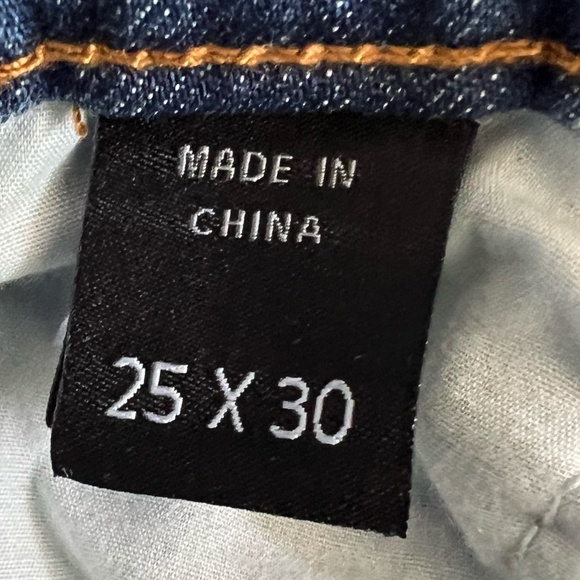 DSTLD Distressed Button Fly Mom Jean Size 25 - Picture 12 of 14